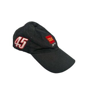 Vtg Kyle Petty #45 Wells Fargo NASCAR Hat – Black & Red Petty Enterprises Cap